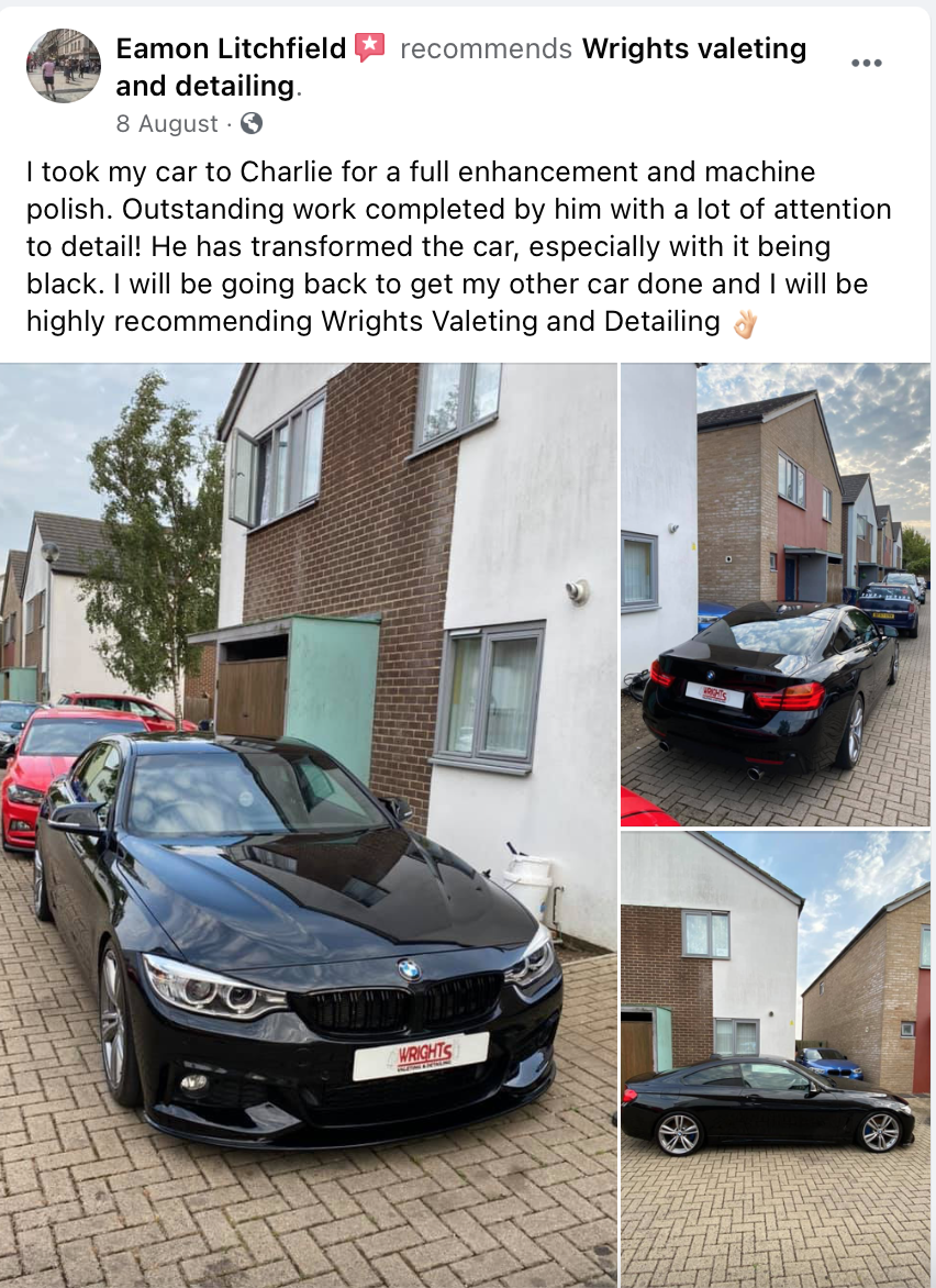 Home Wrights Car Valeting and Detailing Cambridgeshire